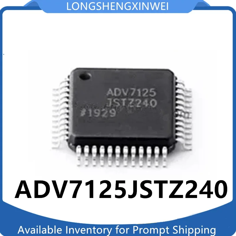 1PCS ADV7125JSTZ240 ADV7125 Packaged LQFP48 Digital To Analog Converter Brand New Original