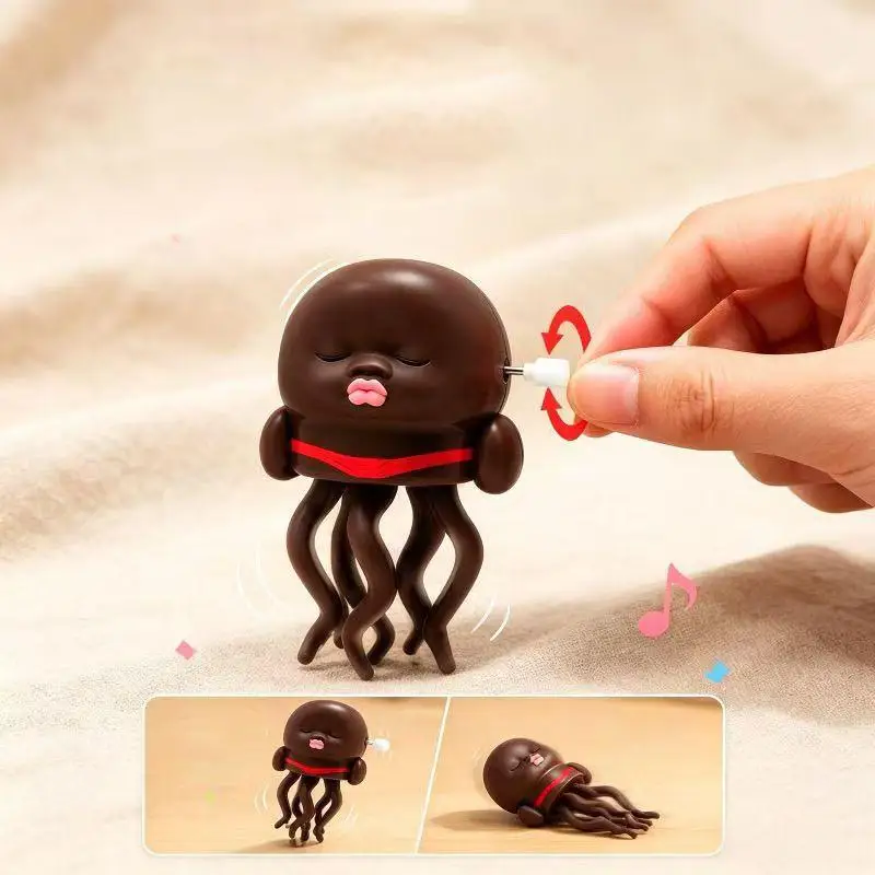 Funny Stress Relief Toys Magic Dancing Black Doll Natasha Toy Automatic Obstacle Avoidance Sensor Toys Gift Interactive Robotics