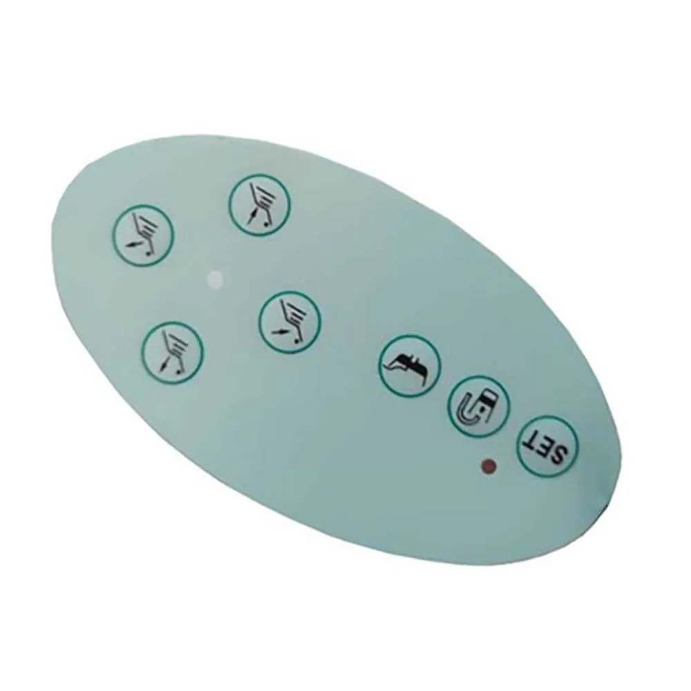 1pcs Dental Chair Main Control Button Film Control Panel Stickers PVC Self-adhesive Label Dental Accessories