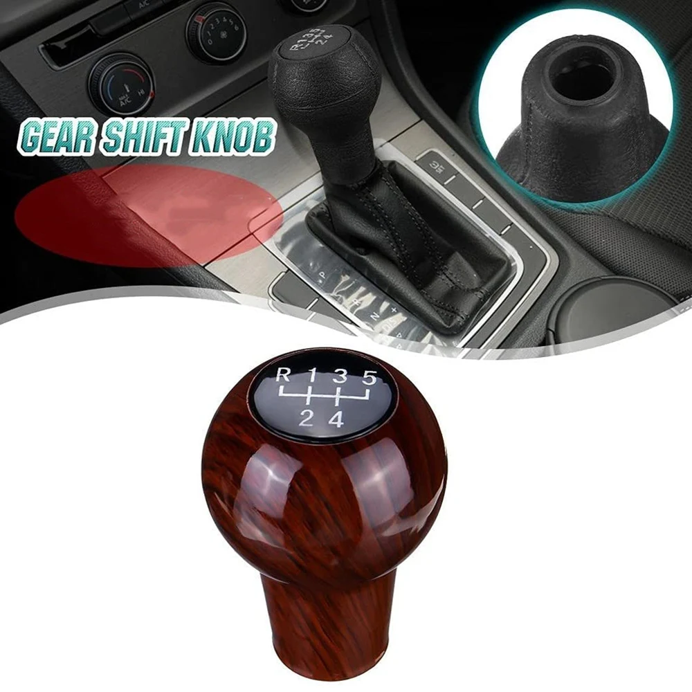 A09E-Car 5 Speed Car Gear Shift Knob Gear Knob For GOLF MK2 II JETTA II Accessories