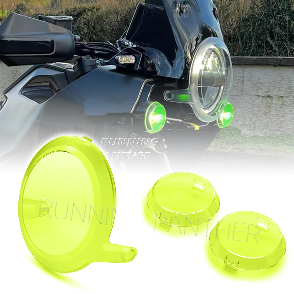 

NEW Motorcycle Front Headlight Auxiliary Lamp Head Light Protection Guard Cover For Husqvarna Norden901 Norden 901 2022 2023