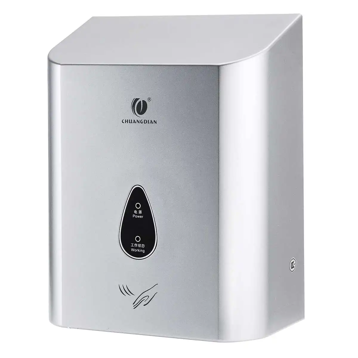 2300W 220V Full Automatic Hand-drying Device High Speed Electric Hand Dryer Infrared Sensor Bathroom Hot Air Wind Blower