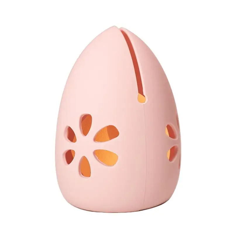 Makeup Sponge Holder Breathable Makeup Egg Holder Portable Powder Puff Storage Case Breathable Makeup Sponge Case For Business