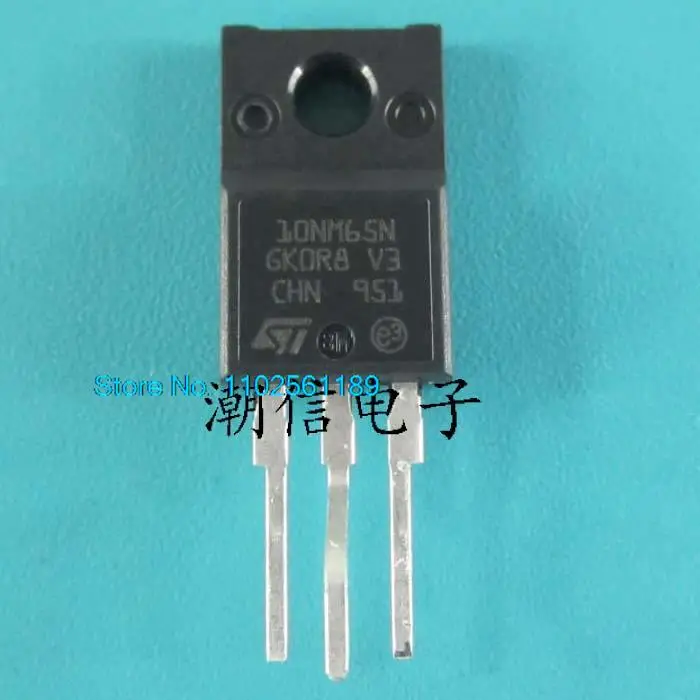 10PCS/LOT  10NM65N   TO-220F