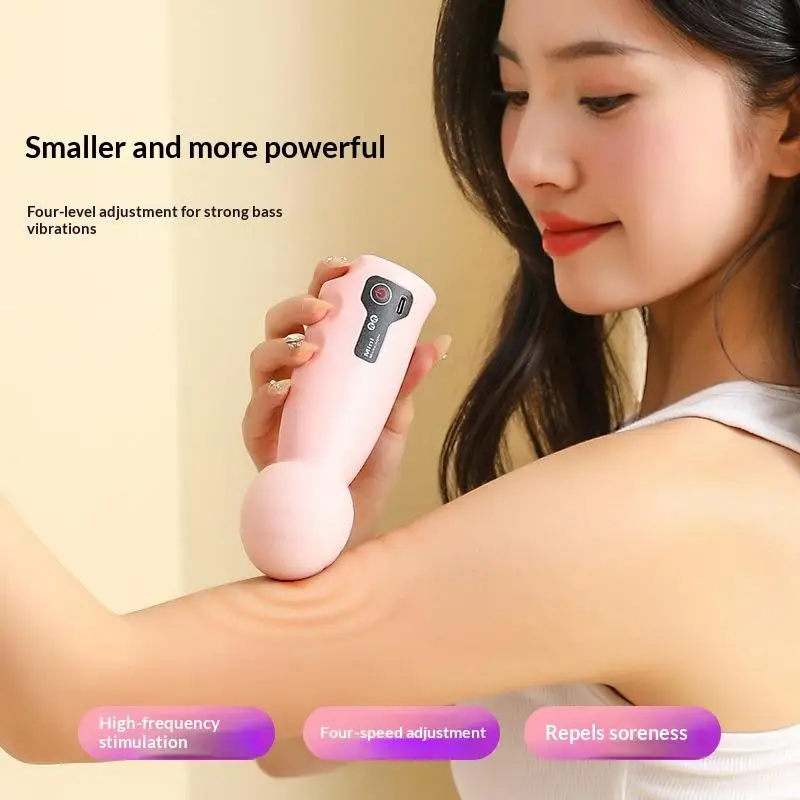 *2Pcs/Set Portable Mini Electric Massager Usb Charging Suitable For The Neck Leg And Waist Massage