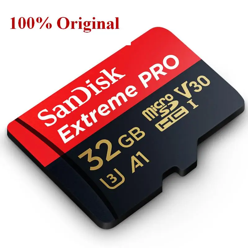 Imagem -04 - Sandisk-cartão de Memória Pro Extreme Microsdhc Sdxc Uhs-i tf 170 Mbps Class10 u3 Adaptador sd 512gb 256gb 128gb 64gb 32gb