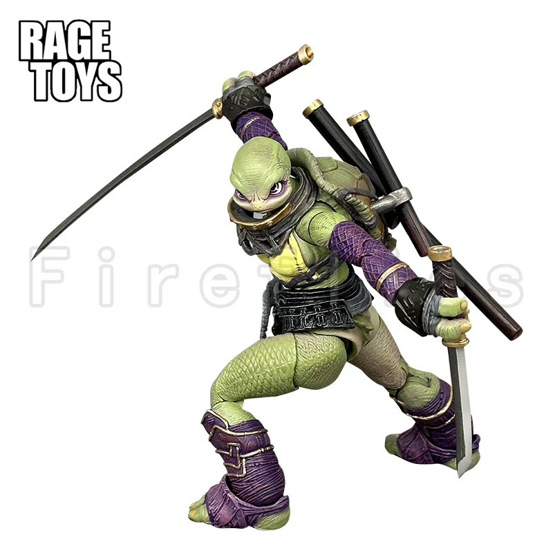 [الطلب المسبق] 1/12 7 بوصة ألعاب الغضب عمل الشكل السلاحف البنفسجي قرمزي أنيمي لعبة مجسمة