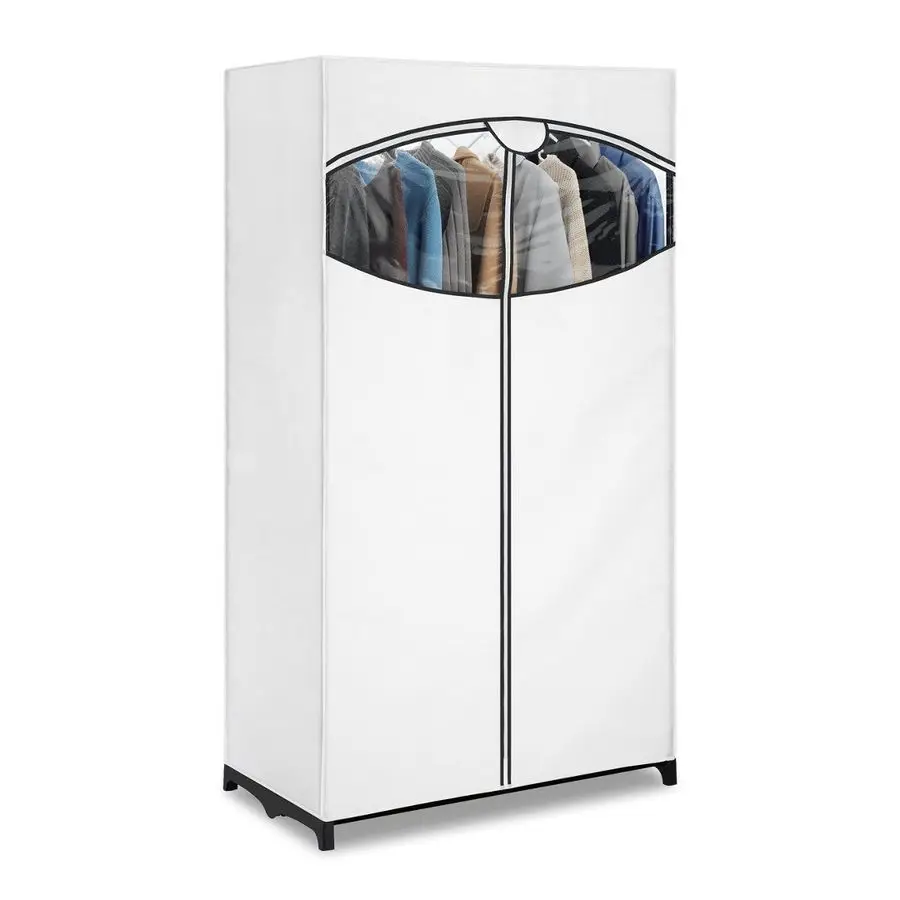 

white, Clothes Closet fabric cover, 36