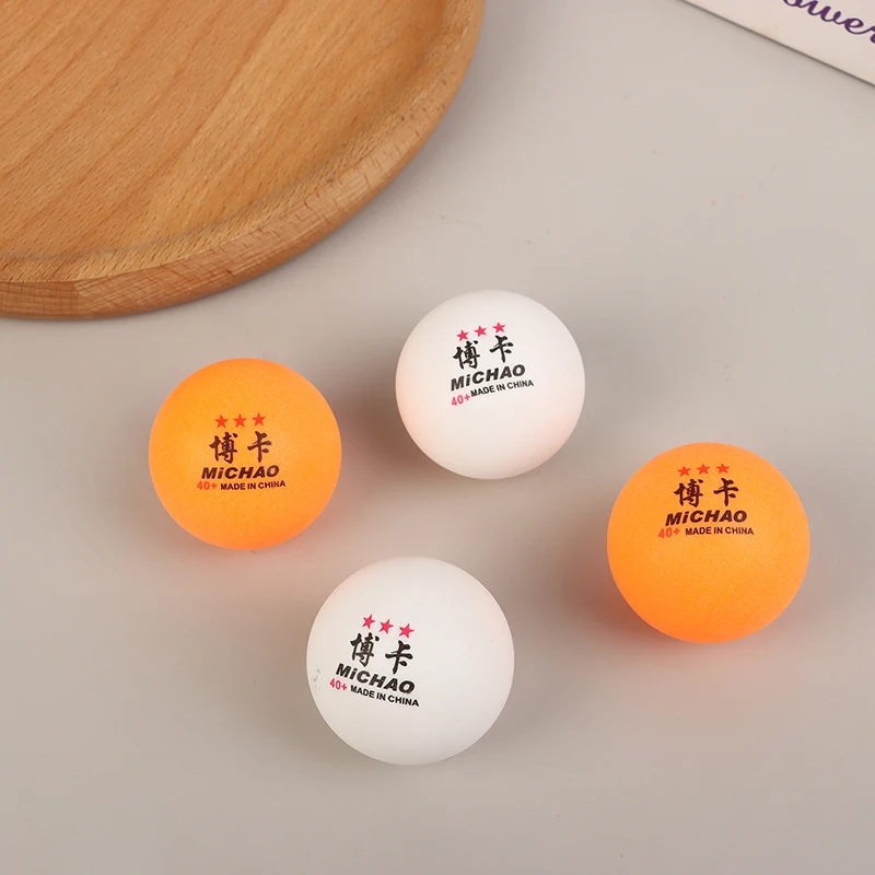 10Pcs 3 Star V40+ Table Tennis Balls New Material ABS Plastic Ping Pong Balls Table Profession Table Tennis Training Balls