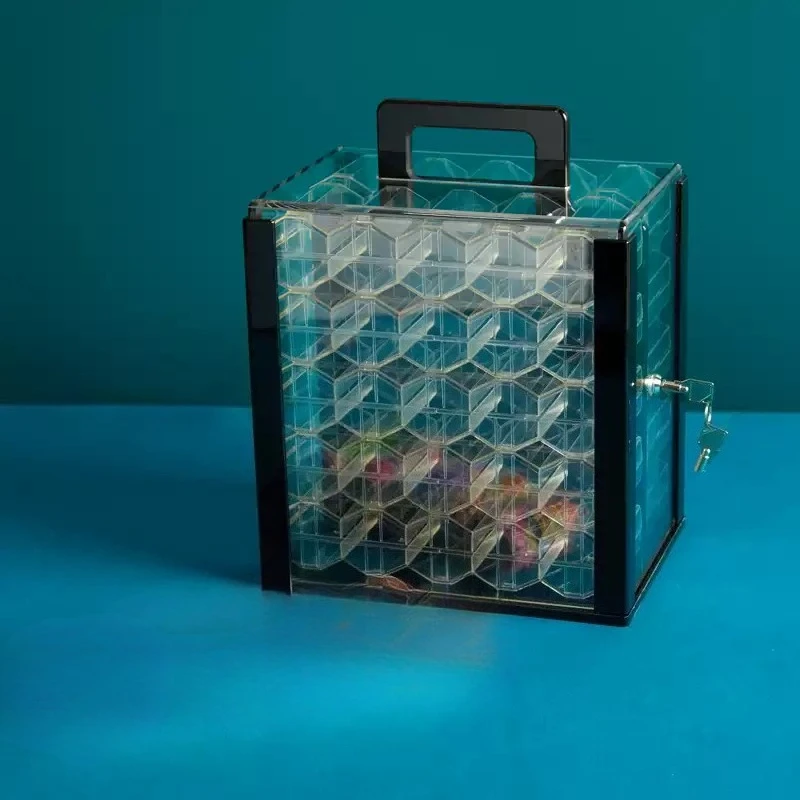 Chip Box: 1000 pieces, Box: 10 Chip Racks (43 Acrylic, 1000)