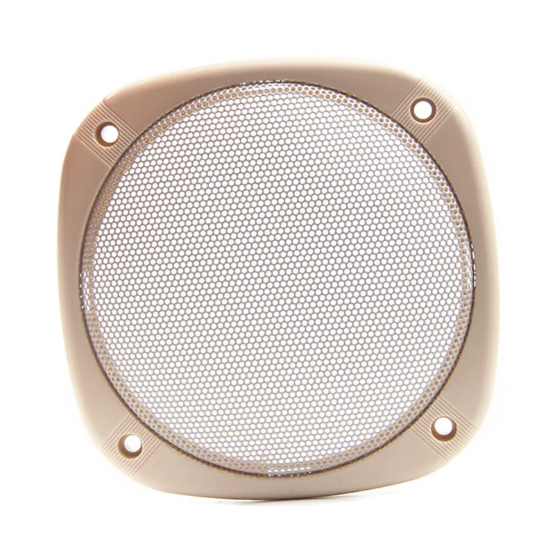 5-Inch Square Car Horn Mesh Cover Speaker Modification Decoration Ring Protection Cover Repair Parts 2Pcs