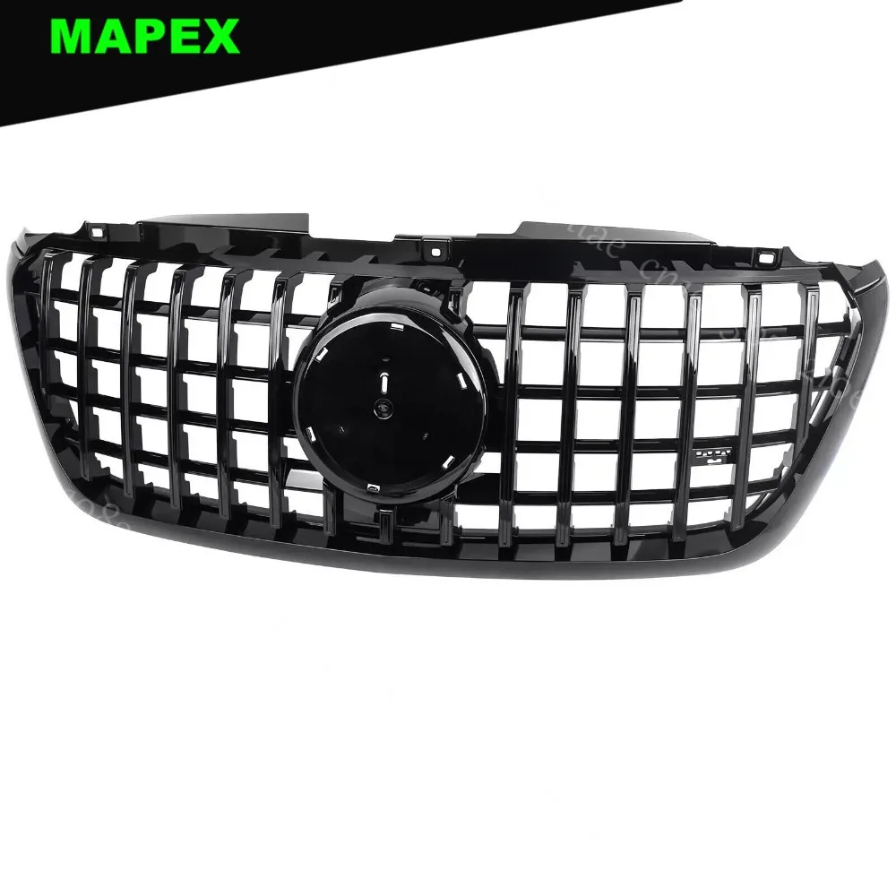For 2019-2024 Mercedes W907/910 Sprinter 1500 2500 3500 Front Grille GT Black