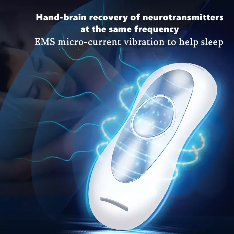 New Portable Sleep Aid Device Anti Insomnia Sleep Capsule Pulse Microcurrent Holding Child Adult Sleeping Massage Machine