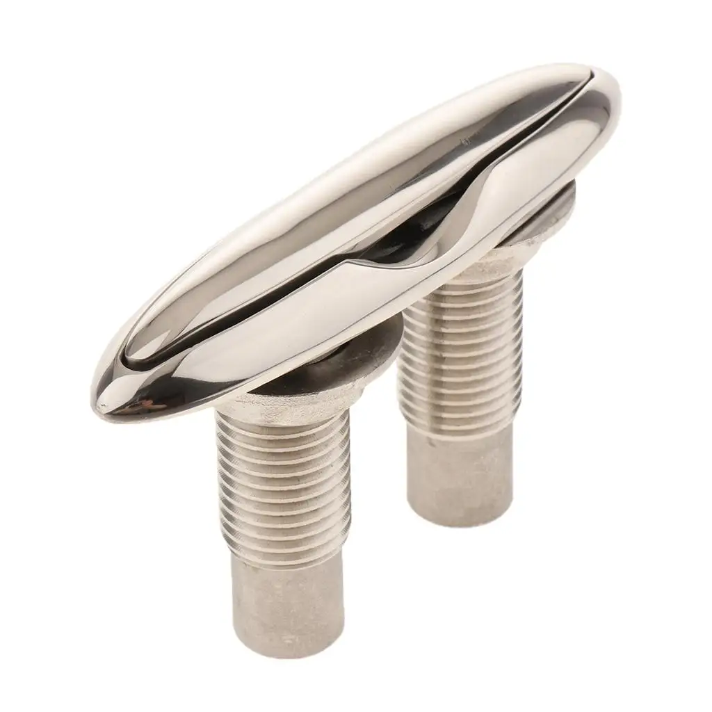 

5inch 316 Stainless Steel -up/ Pull-up Flush Mount Lift Cleat for Boat , Marine , Yacht Hardware