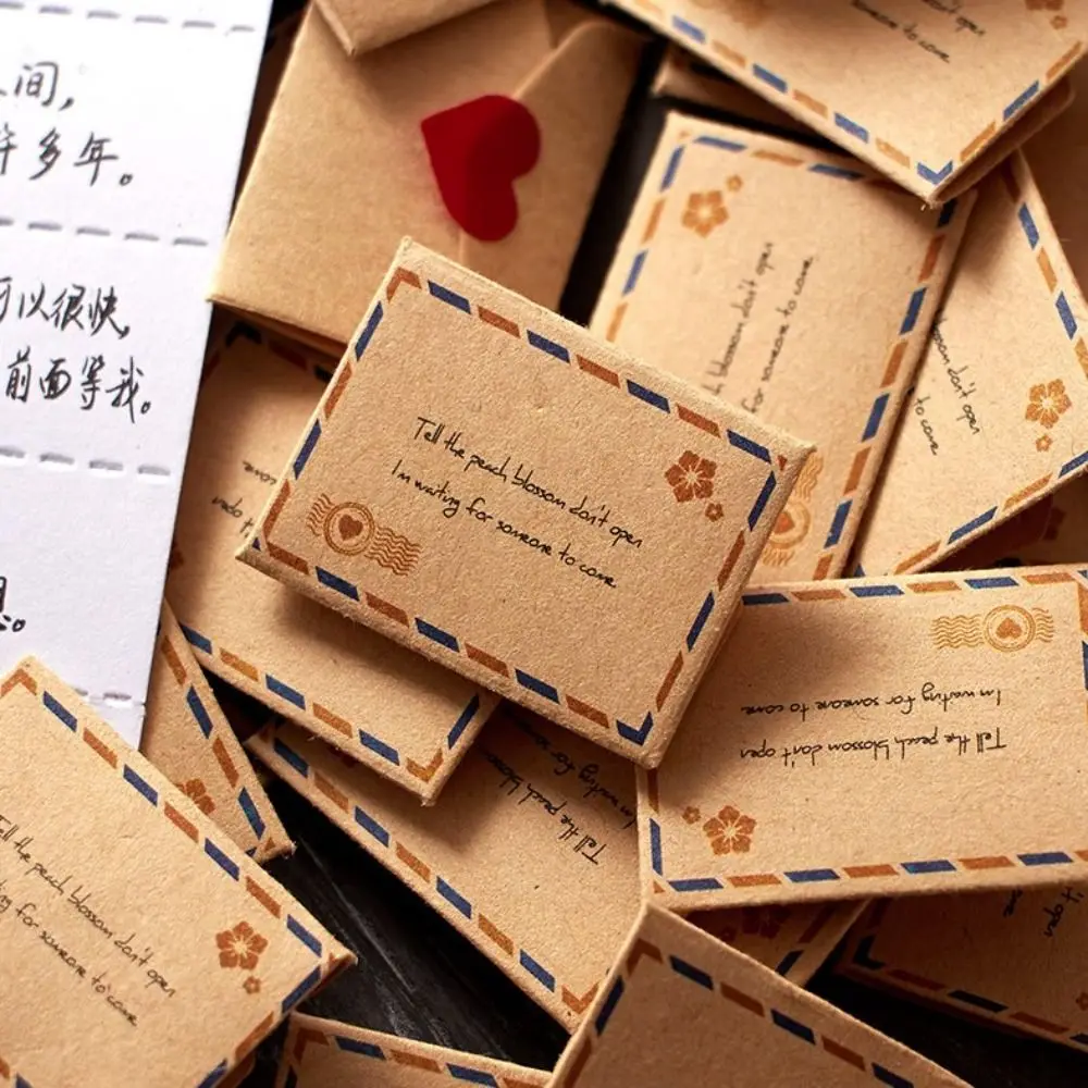 100 Vaat/Nimet/Yapılacaklar Listeleri Mini Aşk Mektubu Seti DIY Sürpriz Hediyeler El Yapımı Aşk Mesaj Kağıdı El Sanatları Kendi Yapımı