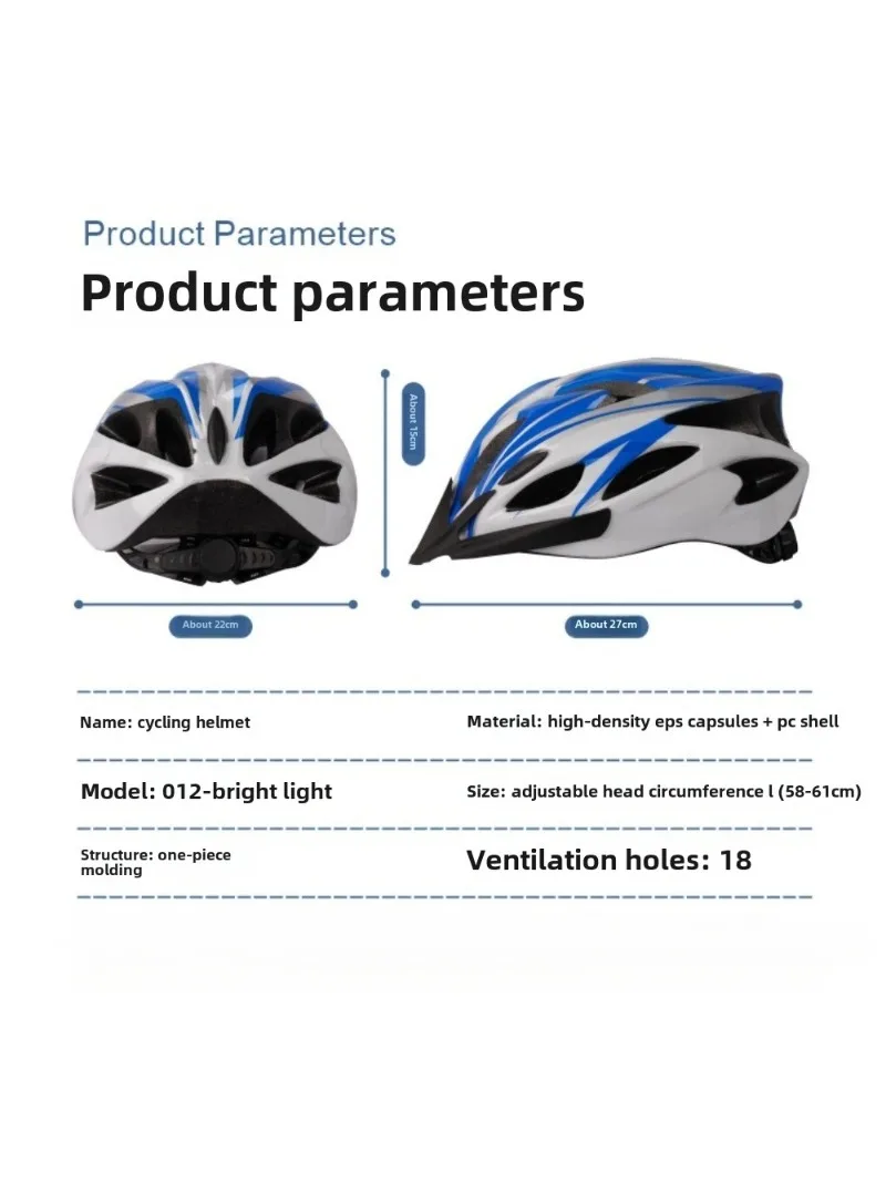 AliExpress NONE Bicycle Adult Helmet Safe Comfortable Unisex Riding Protective Helmet Light And Comfortable  Reduce Wind Resistance Cycling Gear