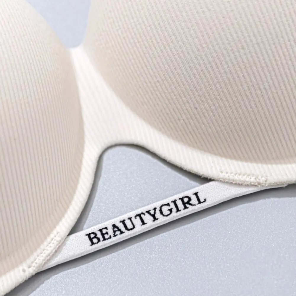 Schokbestendige letter diepe V-bh verzamelde borsten anti-verslapping ondergoed voor dames verstelbare lingerie naadloze bh's hardlopen