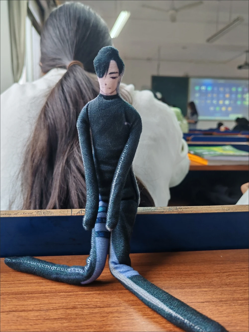 30 سنتيمتر أنيمي الغريبة المرحلة إيفان حتى تأثيري أفخم القطن دمية التميمة نحيلة الملتوية شكل غرفة الديكور مهرجان الأصدقاء هدية #5