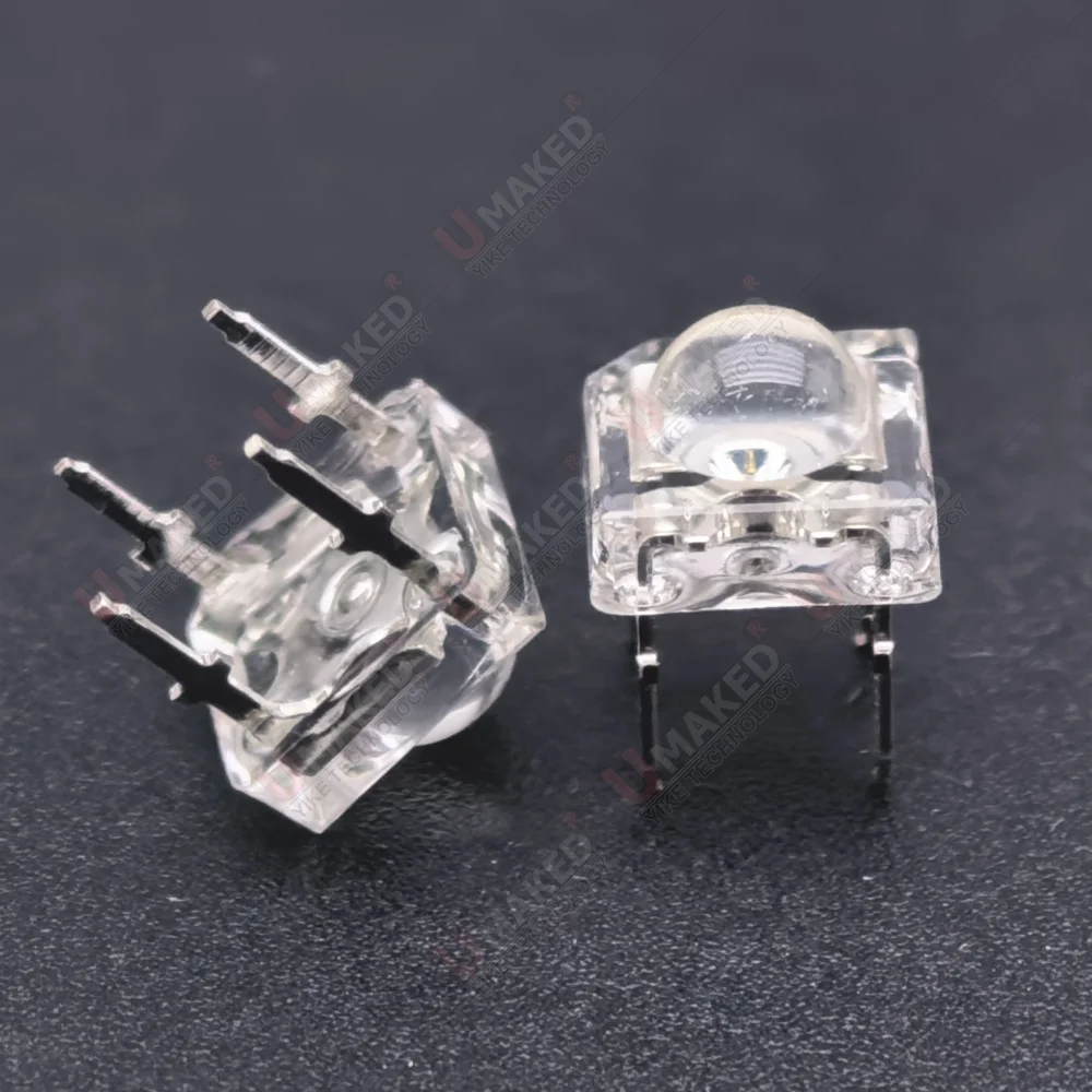 1000pcs 5mm Bullet Head LED Piranha Light Emitting Diodes Lamp Bead WW/W/R/G/B/Y Bright Color 3V Indicator DIP led Circuit Bulbs