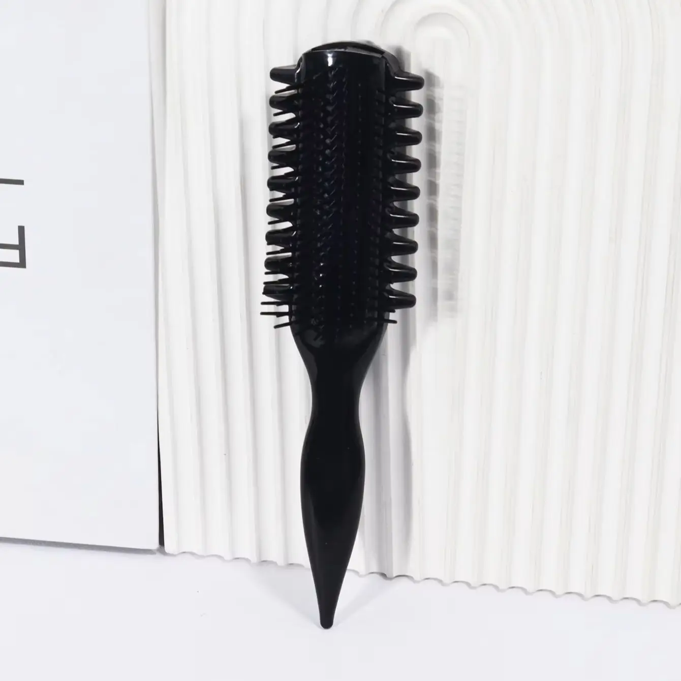 Multi tooth nine row nylon comb, curling comb, nylon bristles, anti-static and heat-resistant, special for real hair wigs image 5