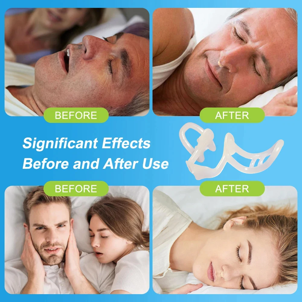 Nose Dilator Nasal Silicone Nose Clip Anti Snoring Easy Breath Preventing Snoring Help Breathe Snoring Devices Improve Sleeping image 6