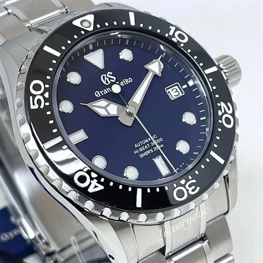 Grand Seiko SLGC001G Tentagraph Evolution 9, мужские механические наручные часы класса люкс с ремешком из нержавеющей стали