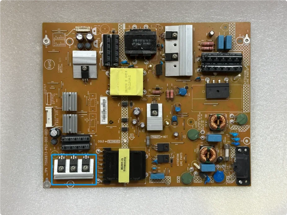 Original 49/50/55PUF6650/T3 power board 715G6973-P03-002-002-002M