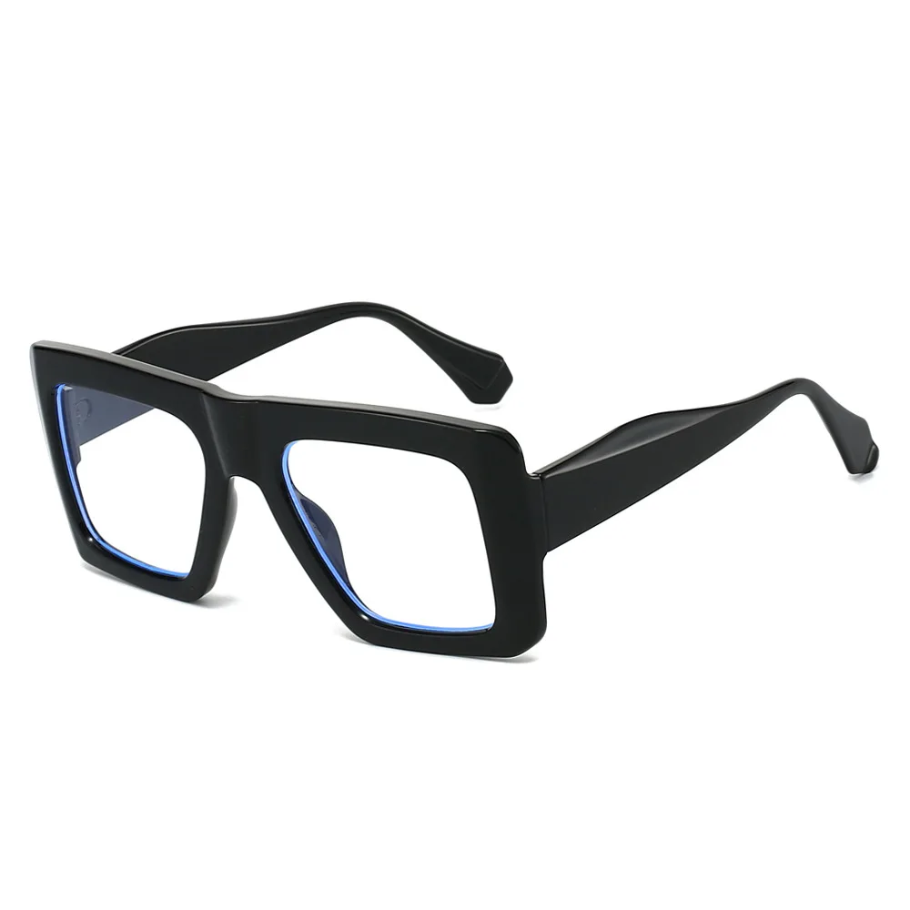 2025 quadratische blaues Licht blockierende Brille für Männer und Frauen, Computerbrille, Anti-Blaulicht-Gaming-Brille