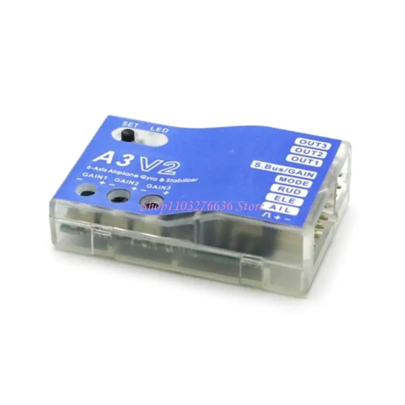 R6FD 3 Output Airplanes Gyroscope Corrective Gyro Fixed Wing Part Flight Controller