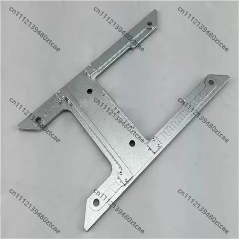 H‑Shaped Metal Fifth‑Wheel Base Upgrade Part for RC Tractor‑Truck Hobby Toy Model