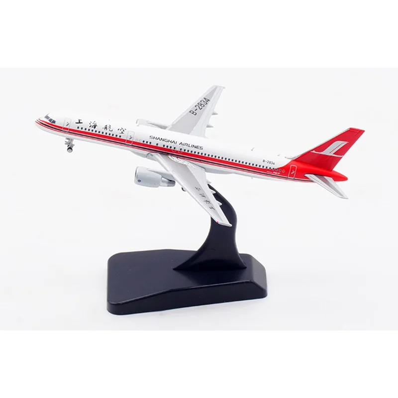 

Diecast 1:400 Scale Shanghai Airlines B757-200 B-2834 Alloy Aircraft Model Collection Souvenir Display Ornaments