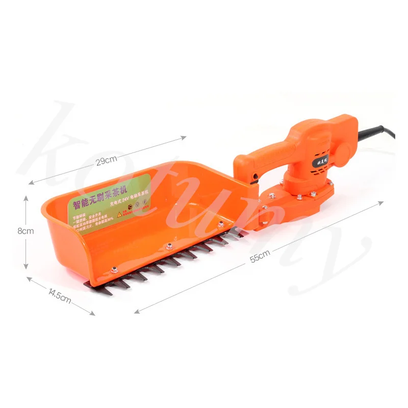 Charging Brushless Electric Tea Picker Mini Trimmer Rechargeable Hedge Machine Tea Picker