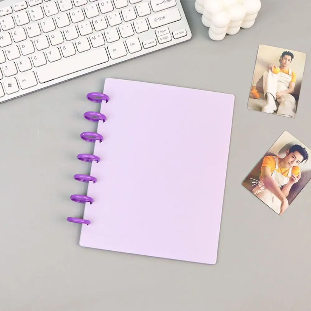 20 Sheets A5 Photocard Holder Idol Card Collect 20 Sheets Photo Album Card Film Transparent Inner Pages Photo Card Binder