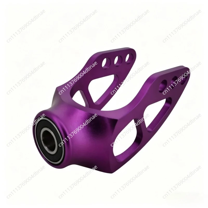 Wheelchair accessories, front wheel fork, aluminum alloy assembly, bearing, 4/5-inch universal