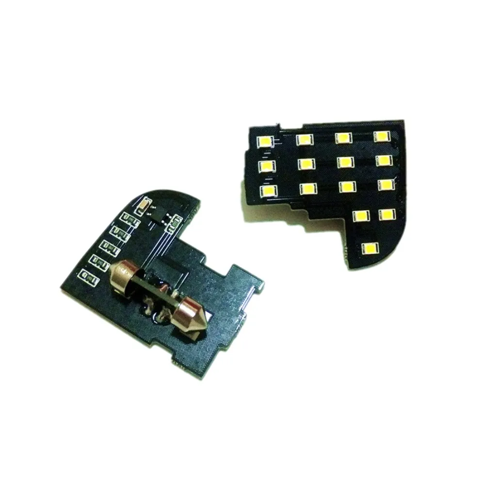 يوليو الملك سيارة أضواء القراءة الداخلية متوافقة لهوندا CR-V 2007 2008 2009 ، 4 قطعة 6000K LED قبة خريطة ضوء داخلي