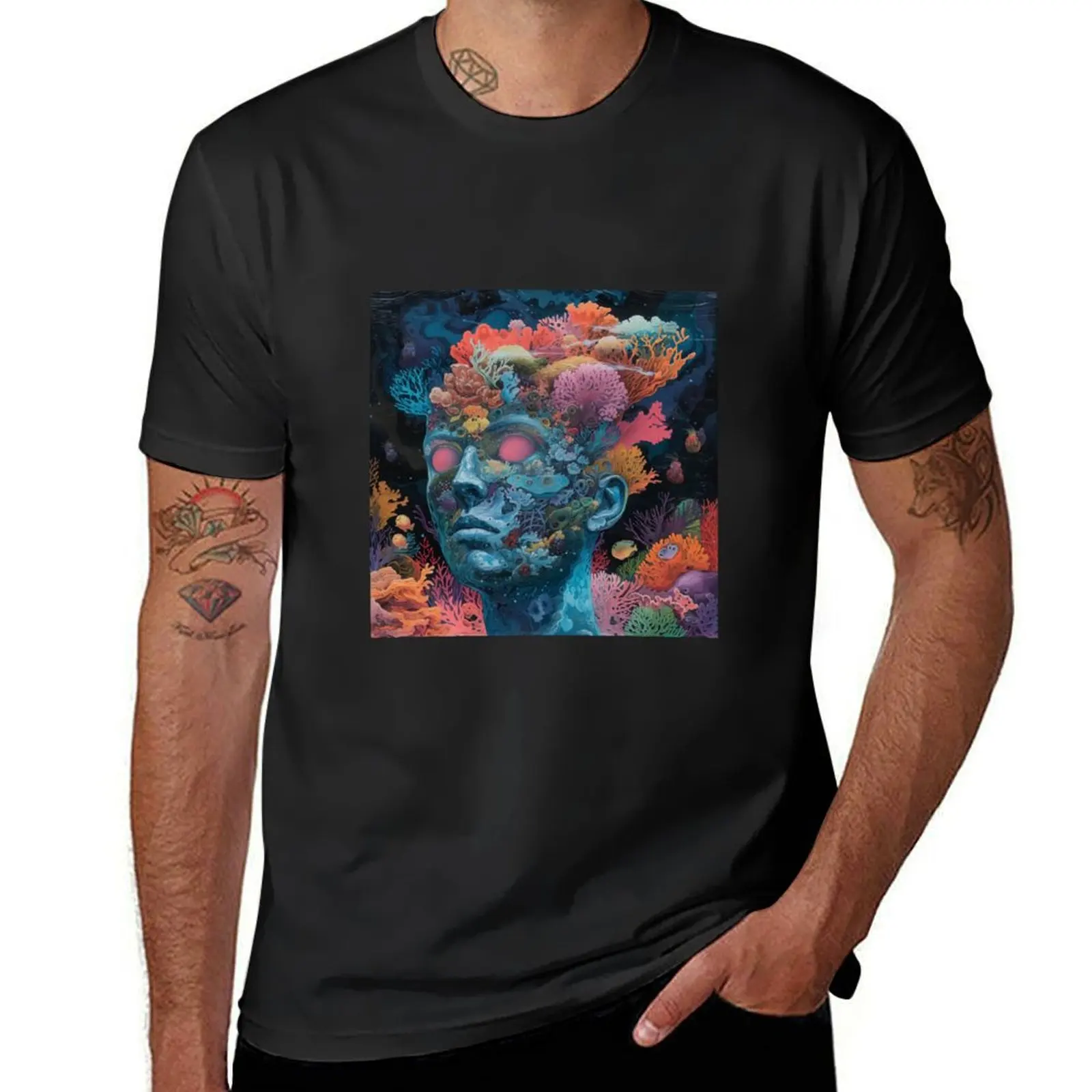 Under the Sea T-Shirt summer tops vintage clothes anime clothes new edition mens big and tall t shirts