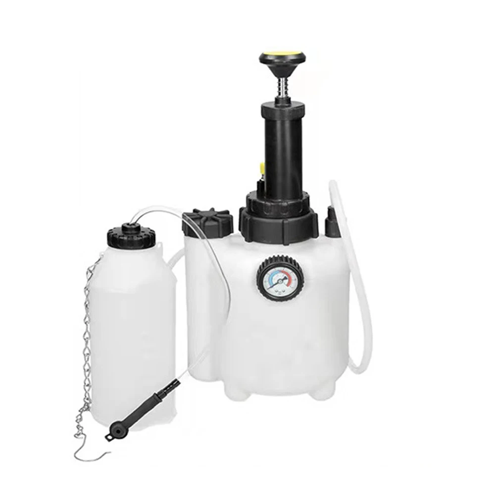 

3L Car Brake Oil Manual Replacement Tool Double-scale Dial Vacuum Pressure Pump Oil Filling System Automatic Fluid Transmission