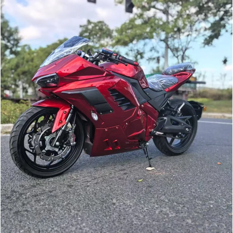 

2025 Newest High-Performance Electric Motorcycle 3000W Central Motor 110km/h Max Speed Sports Bike With 72v Voltage