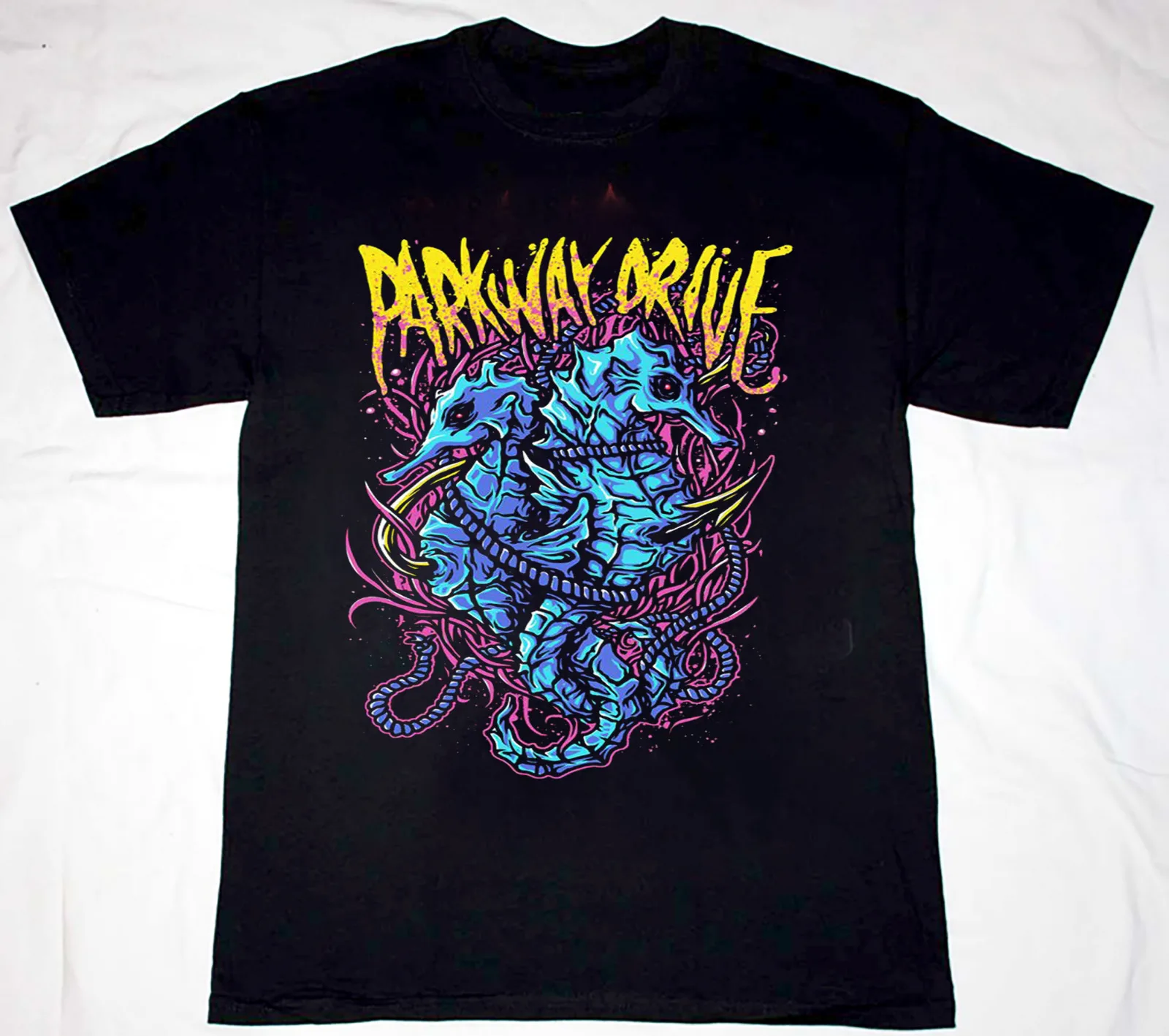 

New Popular Parkway Drive Band Cotton Black S-2345XL Unisex T-Shirt S4820