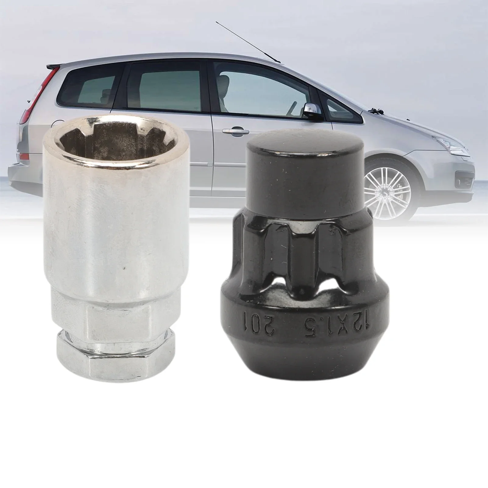 

4 шт., гайки для блокировки обода, M12 x 1,5