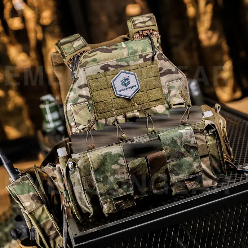 EmersonGear MF Style Gen IV chaleco táctico exterior porta revistas