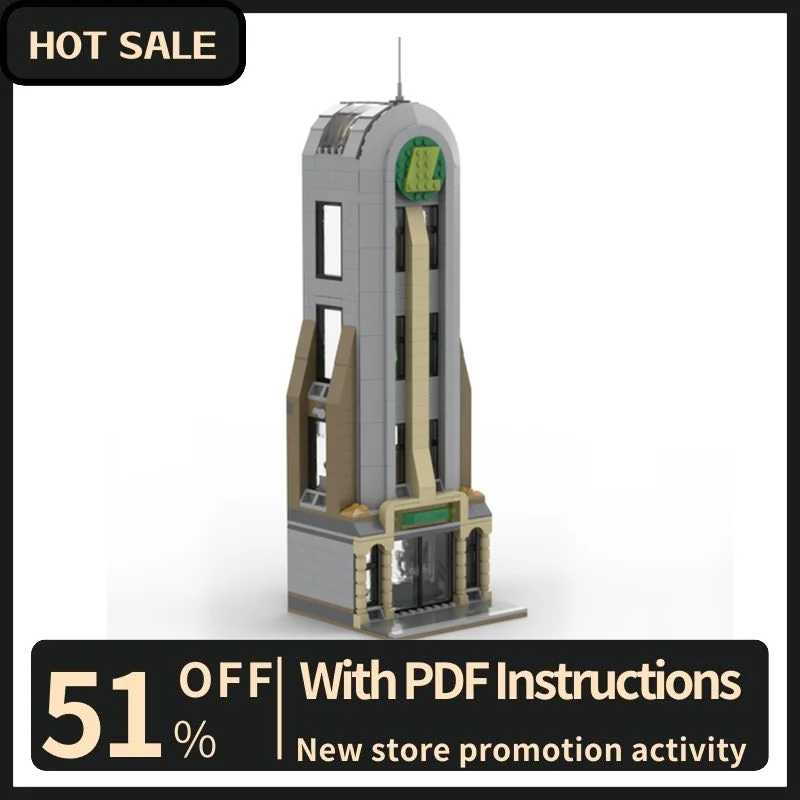 

Новый 835 шт. известный герой фильма Moc City Hot Street View Lab Escape Модель Строительные блоки Diy Креативные идеи Детские игрушки Подарок на день рождения