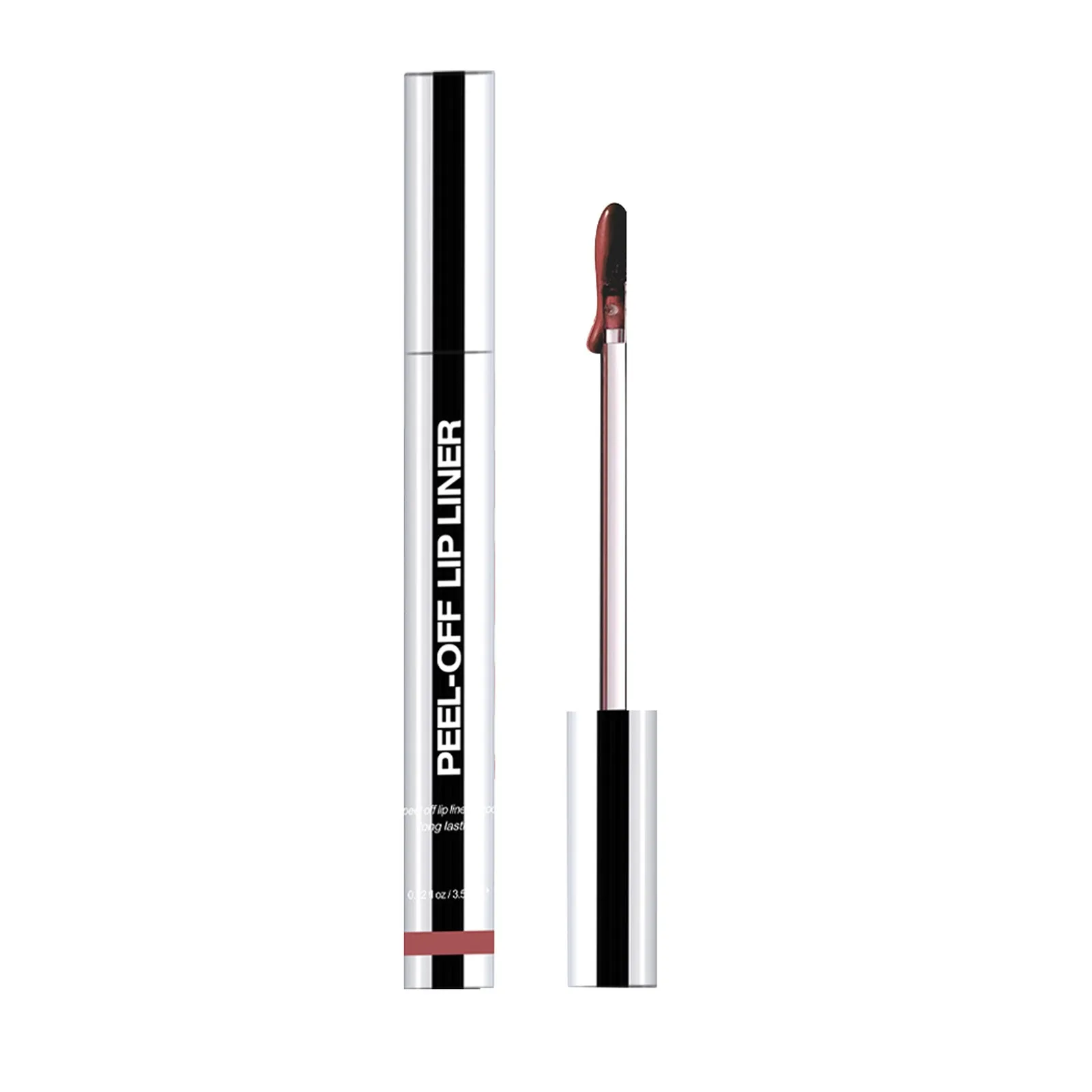 LiPeel-Off Lip Stain & Liner Duo – langanhaltender wasserfester Lippentönung, wasserfester, übertragungssicherer, hochpigmentierter 3 ml