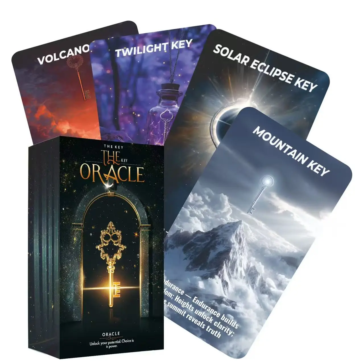 

Колода карт «Ключи Оракула» для начинающих, набор карт Оракула и Таро для ясности, принятия решений, определения направления жизни, карты для гадания на любовь