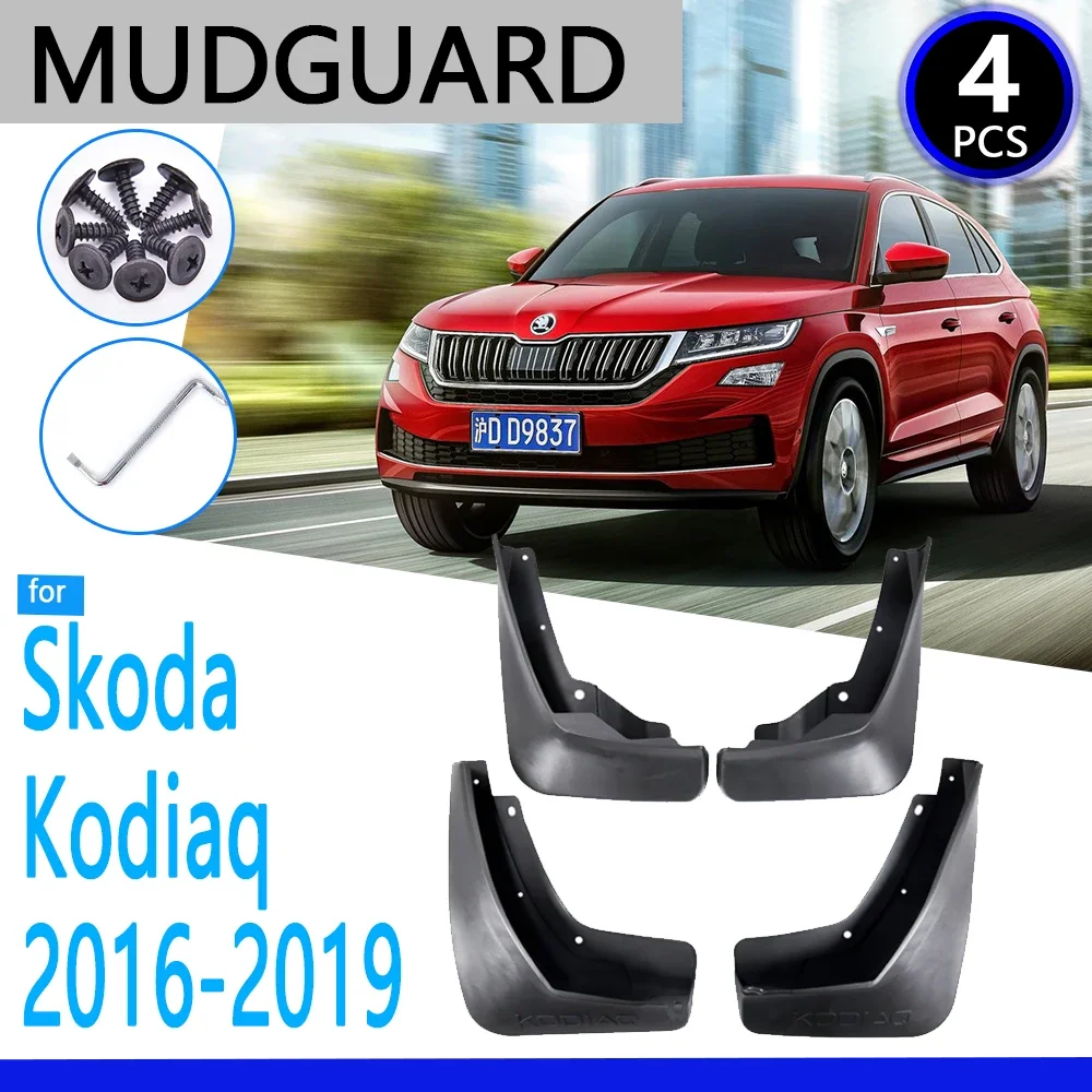 

Mudguards fit for Skoda Kodiaq 2016~2019 2017 2018 Car Accessories Mudflap Fender Auto Replacement Parts
