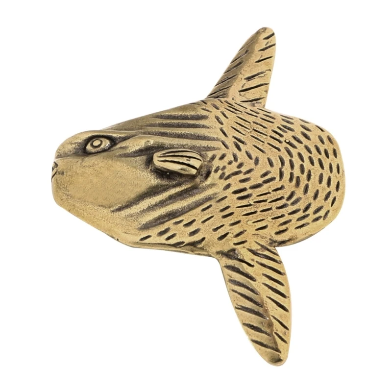 12PD Sunfish Statue Metal Sunfish Sculpture Sunfish Figurine Centerpieces Home Decors