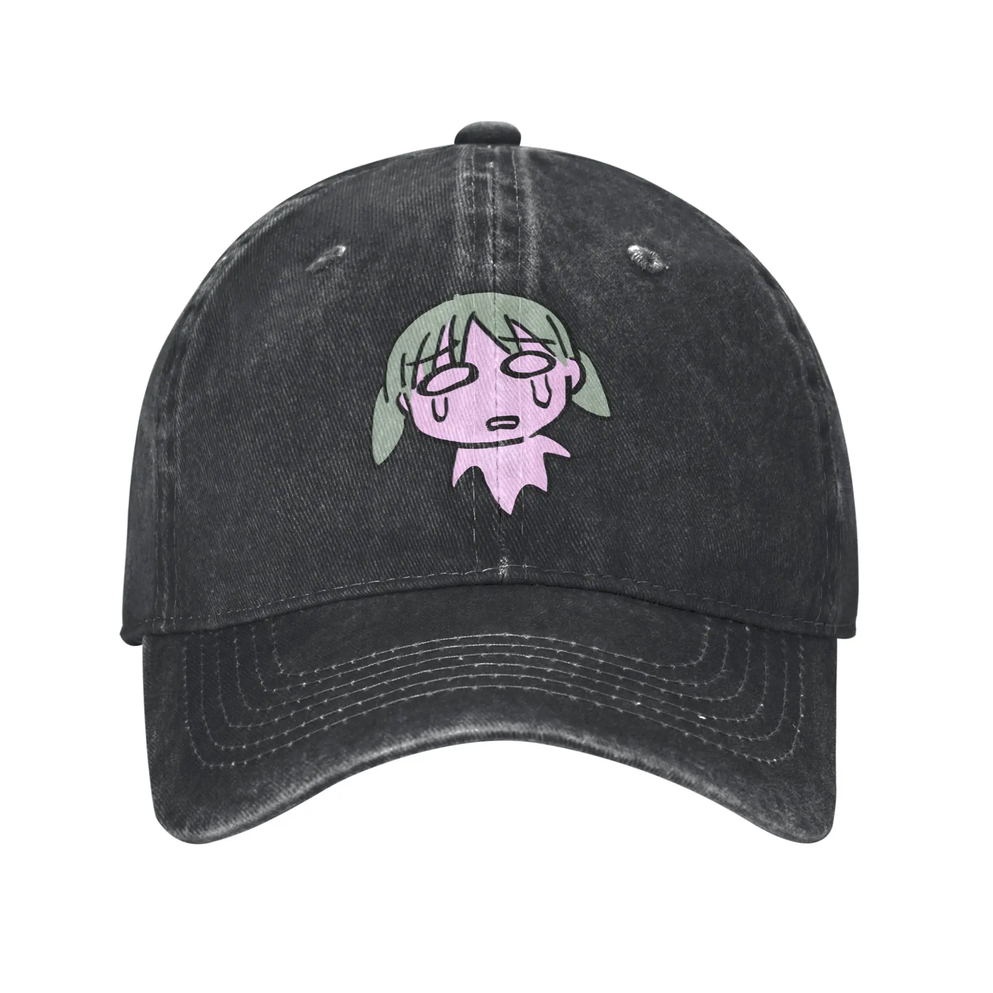 Osaka Autistic Azumanga Daioh Printed Caps for Men Women Cotton  Trucker Hat Lerisure Headwear Baseball Cap Adjustable