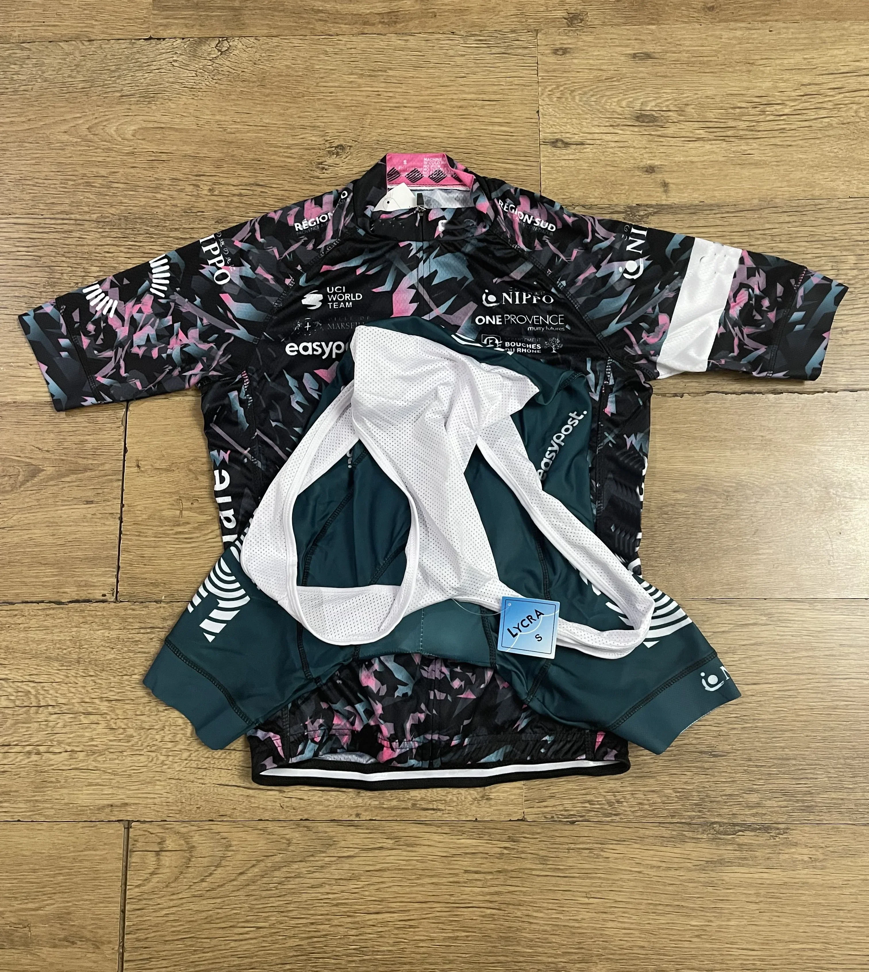 LASER CUT 2022 NIPPO pink TEAM TDF Italia SHORT SLEEVE CYCLING JERSEY SUMMER CYCLING WEAR ROPA CICLISMO+BIB SHORTS