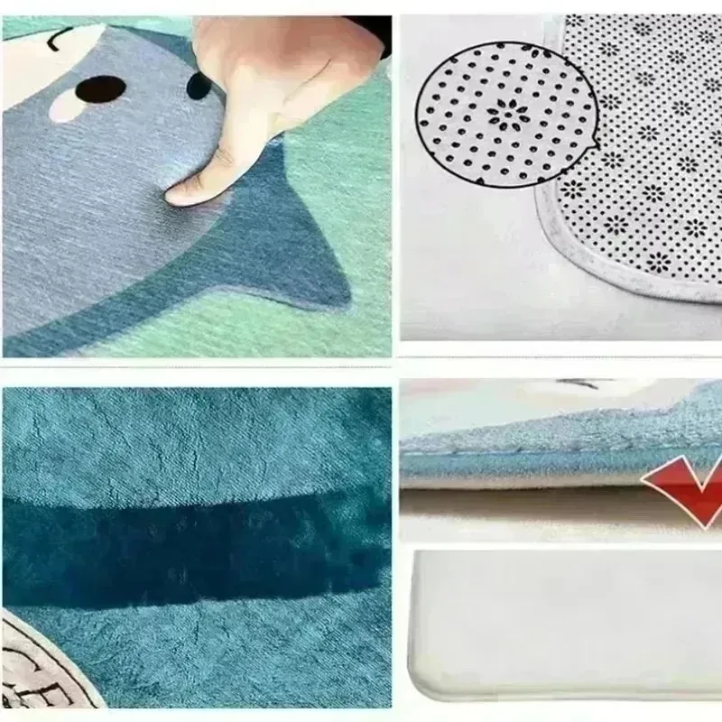 سجادة ويني ذا بوه للأطفال لحضانة الغابات وديكور المنزل وسجاد غرفة المعيشة وغرفة النوم غير قابل للانزلاق #5