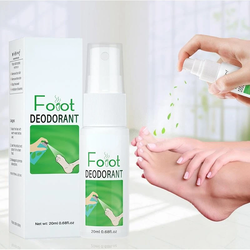 TRSTAY Foot Odor Spray Essential Oils Essence Foot Cream Foot Nourishing Liquid Deodorant